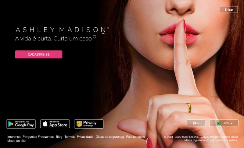 AshleyMadison é Confiável? Cuidado com o Site Rei da Traição no Brasil!